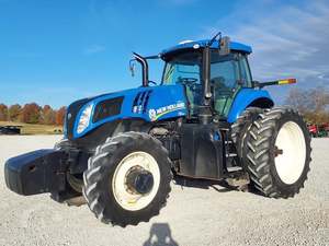 รถแทรกเตอร์ดีเซลนิวฮอลแลนด์ T9.450 รุ่นงานหนัก กำลัง 80 แรงม้า แบบตีนตะขาบ เครื่องยนต์โรบิน น้ำหนัก 3000 กิโลกรัม สำหรับงานเกษตร - Product Image 3