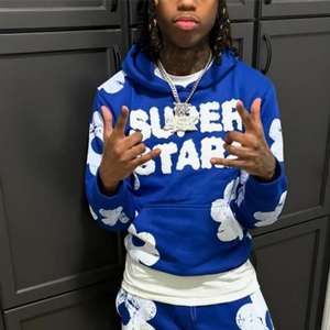 Nouveauté 2026, survêtement d'hiver pour couple, à capuche, 2 pièces, streetwear, broderie personnalisée, respirant, 100% coton, délavé au soleil - Product Image 4