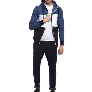 Sudaderas con capucha y cremallera para hombre de algodón 100% al mejor precio, ropa de invierno de calidad con patrón sólido directamente en stock - Product Image 4