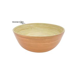2023 nouveau bol à soupe en bambou jetable écologique ustensile de cuisine naturel vaisselle pour la fête vendu au Vietnam - Product Image 1