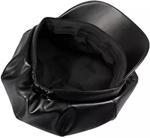 Casquettes en cuir de haute qualité pour hommes et femmes, avec design unique et logo personnalisé. - Product Image 5