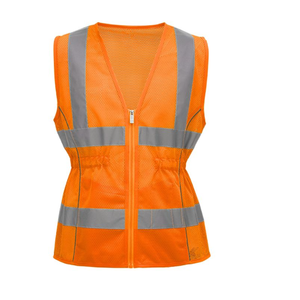 Chaleco de alta visibilidad para mujer, ropa de seguridad reflectante al por mayor más vendida con logotipo personalizado para artes marciales y entrenamiento - Product Image 5