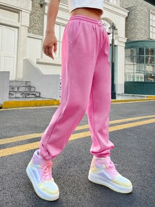 ¡Novedad de 2024! Pantalones deportivos con logotipo personalizado para mujer, pantalones deportivos 100% de lana de algodón para correr - Product Image 6