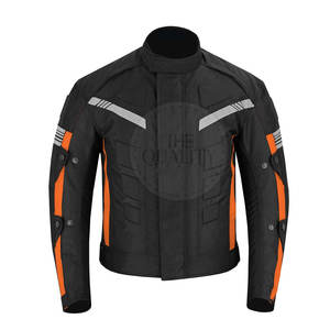 ชุดมอเตอร์ไซค์หนังสำหรับผู้ชาย ระบายอากาศได้ดี สำหรับฤดูหนาว น้ำหนักผ้า 300 กรัม แขนยาว รับทำโลโก้ ผลิตในปากีสถาน ขั้นต่ำในการสั่งซื้อน้อย - Product Image 3