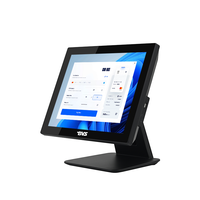 Terminal de point de vente tout-en-un à écran tactile unique de 15,6 pouces, moins cher, pour les entreprises, les supermarchés, caisse enregistreuse, I5 4ème génération, 8 Go