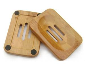 Luxury Durable Wooden <b>Soap</b> Dish <b>Holder</b> for Bathroom Kitchen Sink with Water Drain Eco-Friendly Home Accessory - Product Image 5