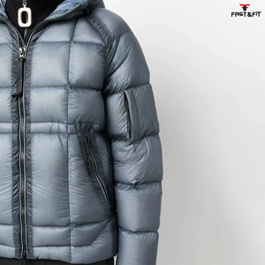 Veste d'hiver respirante à col montant et capuche en tissu softshell imperméable de qualité supérieure, fabriquée en usine professionnelle - Product Image 5