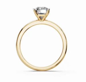 Anillo de Diamantes de Diseño Personalizado, Oro Multitono de 18kt, 14kt, 9kt, Selección de Oro Amarillo, Rosa y Blanco, Joyería de Piedras Naturales de Alta Calidad - Product Image 4