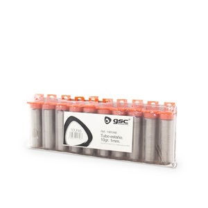 Confezione da 10 tubi di stagno al 60%, 10g, 1mm. (GSC 001401348) - Product Image 1