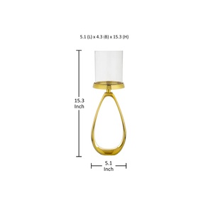 เชิงเทียนเหล็กดัดโลหะแบบสองแขนสำหรับวางเทียนแบบทำด้วยมือ - Product Image 6