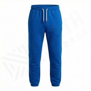 Pantalons Hip Hop épais, pantalons personnalisés, pantalons larges, pantalons de survêtement en coton, double taille, pantalons droits, pantalons de survêtement évasés pour hommes - Product Image 1