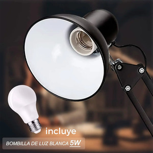 LED Desk <b>Lamp</b> with <b>Adjustable</b> Clip for Reading - Assorted Colors - Product Image 5