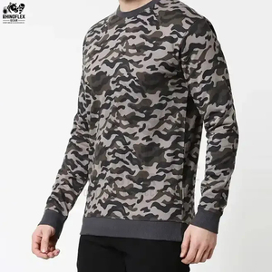 Sudaderas de Camuflaje Cómodas en Existencia, Ligeras, Básicas, Mezcla de Algodón, Secado Rápido, Transpirables, para Hombre - Product Image 4