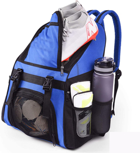 Venta al por mayor de mochila ligera de softball y béisbol de moda para hombre Deporte gimnasio bolsa de lona zapatos compartimento opción OEM disponible - Product Image 1