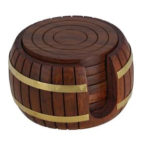 ที่รองแก้วเรซินเมเปิ้ลเรซินสีเหลืองสามารถปรับแต่งได้ - Product Image 4