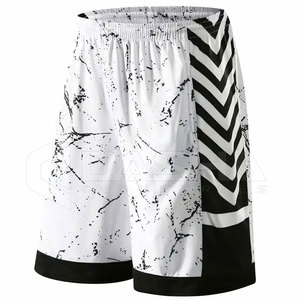 Shorts de basketball personnalisables en gros – Multi-styles, sublimation, broderie, logo, respirants, séchage rapide, polyester, ensemble sportif - Product Image 1