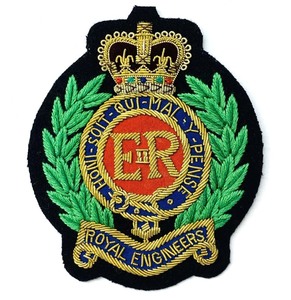 Badges 3D personnalisés OEM de haute qualité pour blazers, insignes de grade d'officier, patchs brodés en fil de soie, insignes de grade personnalisés en fil de soie - Product Image 1