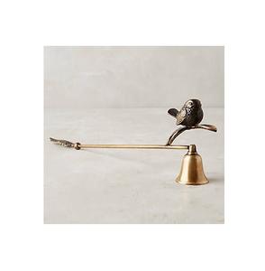 Polished Brass <b>Candle</b> Snuffer Featuring Shiny Surface Enhancing Visual Appeal And Function - Product Image 5