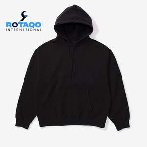 Mens Hoodies Oversized Unisex Acid Wash Hoodie Heavyweight Fleece Vintage Cotton Sweatshirt Men Women Streetwear OEM - Product Image 1