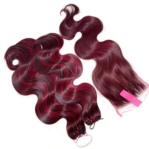 วิกผมมนุษย์หยักศกสีเบอร์กันดีทำจากผมมนุษย์100% เวียดนาม - Product Image 1