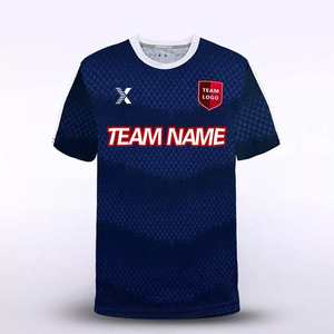 Nuevo Diseño de Camiseta Deportiva para Hombre en Poliéster, Lista para Venta al Por Mayor, Fabricante Mayorista - Product Image 1