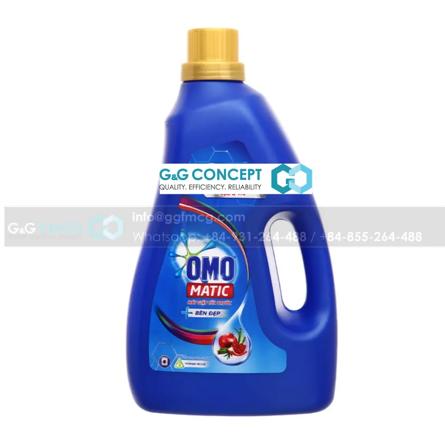 OMOO-detergente Matic para ropa, Ayuda a envolver la tela, junto con ingredientes activos para eliminar rápidamente los olores en la ropa.