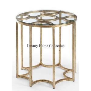 Marbre de couleur noire avec forme ronde décorative haut laiton Antique abat-jour concepteur maison et hôtel salon meubles fournitures - Product Image 3