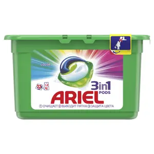 Ariel Bột Giặt Tẩy Rửa 3 Trong 1 Pods - 52 Pods (Thông Thường) Để Bán