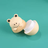 Botella de Plástico PE con Forma de Oso de Dibujos Animados Personalizada, para Champú/Gel de Baño para Niños, con Bomba Dosificadora, Estampado en Caliente Unalilia, Venta Caliente