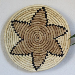 Vintage Style Wicker <b>Wall</b> Hanging Basket Decor Woven Rattan <b>Wall</b> Hanging Basket for <b>Wall</b> Decor and Home Decoration - Product Image 6