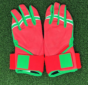 Guantes de Bateo de Béisbol de Última Colección, Estilo Único, Hechos con Material de Cuero Resistente al Calor - Product Image 2