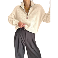 Pull à capuche zippé pour femme en tissu respirant au crochet, col boutonné, séchage rapide, modèle BD