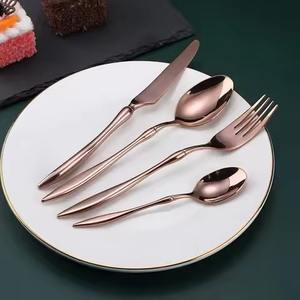 Dining Essentials Stainless Steel Cutlery Set Fork Spoon Knife <b>Flatware</b> for Hotel Restaurant Home Tableware - Product Image 5