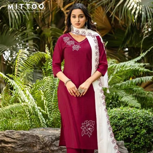 ชุด Coord mittoo ทแยง Elite ขายส่ง kurti ในมุมไบ - Product Image 1