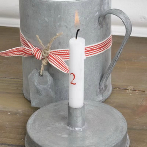 Galvanized Metal Love Decorative <b>Tealight</b> Candle <b>Holders</b> - Product Image 1