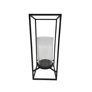 Vente chaude Métal Photophore Titulaire De Noël Décoratif Noir Couleur Pour La Maison De Mariage De Noël Éclairage De Table Décor À La Main - Product Image 3