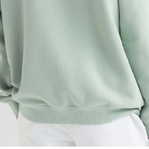 Sudadera de cuello redondo para hombre de corte regular, Jersey impermeable de lana de poliéster/algodón con estampado bordado de logotipo personalizado para invierno - Product Image 3