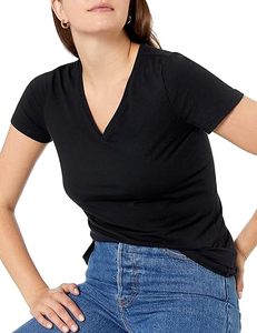 เสื้อยืดคอวีระบายอากาศได้ดีสำหรับผู้หญิงระดับถัดไปเหมาะสำหรับสวมใส่สบายๆ - Product Image 5