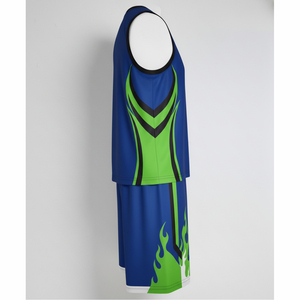 Camiseta de Baloncesto Personalizada de Verano, Reversible, con Estampado por Transferencia de Calor en la Parte Delantera, Talla Grande, Diseño de Patrón Bordado, Secado Rápido - Product Image 3