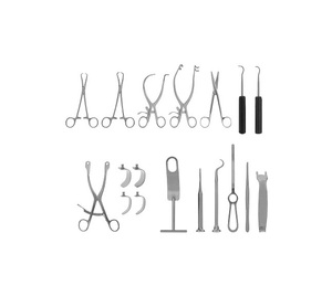 Ensemble d'instruments chirurgicaux pour amputation de 73 pièces en acier inoxydable, kit chirurgical manuel pour l'élimination des orteils - Product Image 2