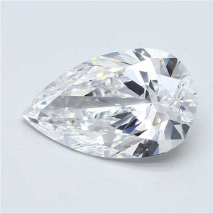 Diamant en vrac certifié IGI 1 carat, 3mm-12mm, couleur D, taille brillant rond, moissanite blanche en forme de poire à vendre - Product Image 3