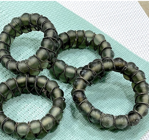 Servilleteros bohemios-Servilleteros con cuentas de vidrio - Product Image 2