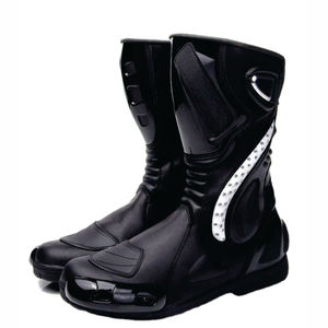 Wholesale Breathable Waterproof Racing Motocross Leather Motorcycle Boots Adult High Quality Plus Size Motorbike Shoes - Product Image 5