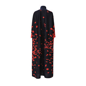 Abaya de Poliéster Plisada de Alta Calidad para Mujer Musulmana, Estilo Nuevo, Envío Rápido, Largo hasta el Tobillo, Elegante para Fiestas Nocturnas - Product Image 5