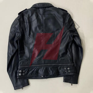 Veste en cuir pour femme au design unique et très vendue, de haute qualité, au meilleur prix, manches longues - Product Image 3