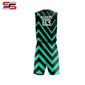Uniforme de Baloncesto de Equipo Personalizado, Ropa Deportiva de Talla Grande, Tela de Poliéster, Uniforme de Sublimación de Dos Piezas - Product Image 2