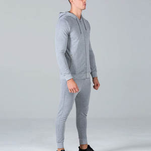 ชุดกีฬาแบบบางใส่ได้ทั้งชายและหญิงผ้าคอตตอน100% ปักโลโก้ OEM เสื้อวอร์มสำหรับฤดูหนาวเสื้อกันหนาวพิมพ์ลายเทคนิค - Product Image 5