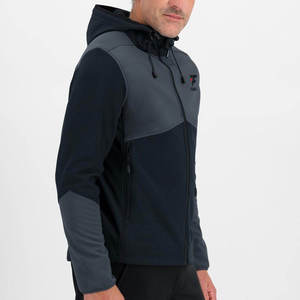 Veste d'hiver Softshell de haute qualité pour hommes avec capuche Logo personnalisé Caractéristiques légères et fermeture éclair pour une utilisation en extérieur Safari - Product Image 5