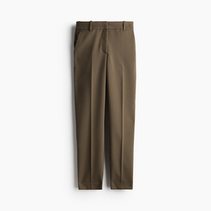 Pantalon mode coréenne pour femmes, taille haute, coupe décontractée, pantalon décontracté de bureau élégant, tissu doux, vêtements de tous les jours - Product Image 1