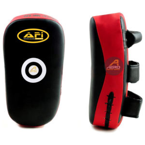 Custom Made MMA Kickboxing Training <b>Pads</b> <b>Muay</b> <b>Thai</b> Kicking Blocking Leather Material with OEM Private Logo and Design - Product Image 1